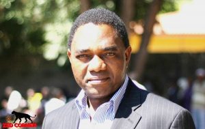 UPND Opposition Leader Hakainde-Hichilema